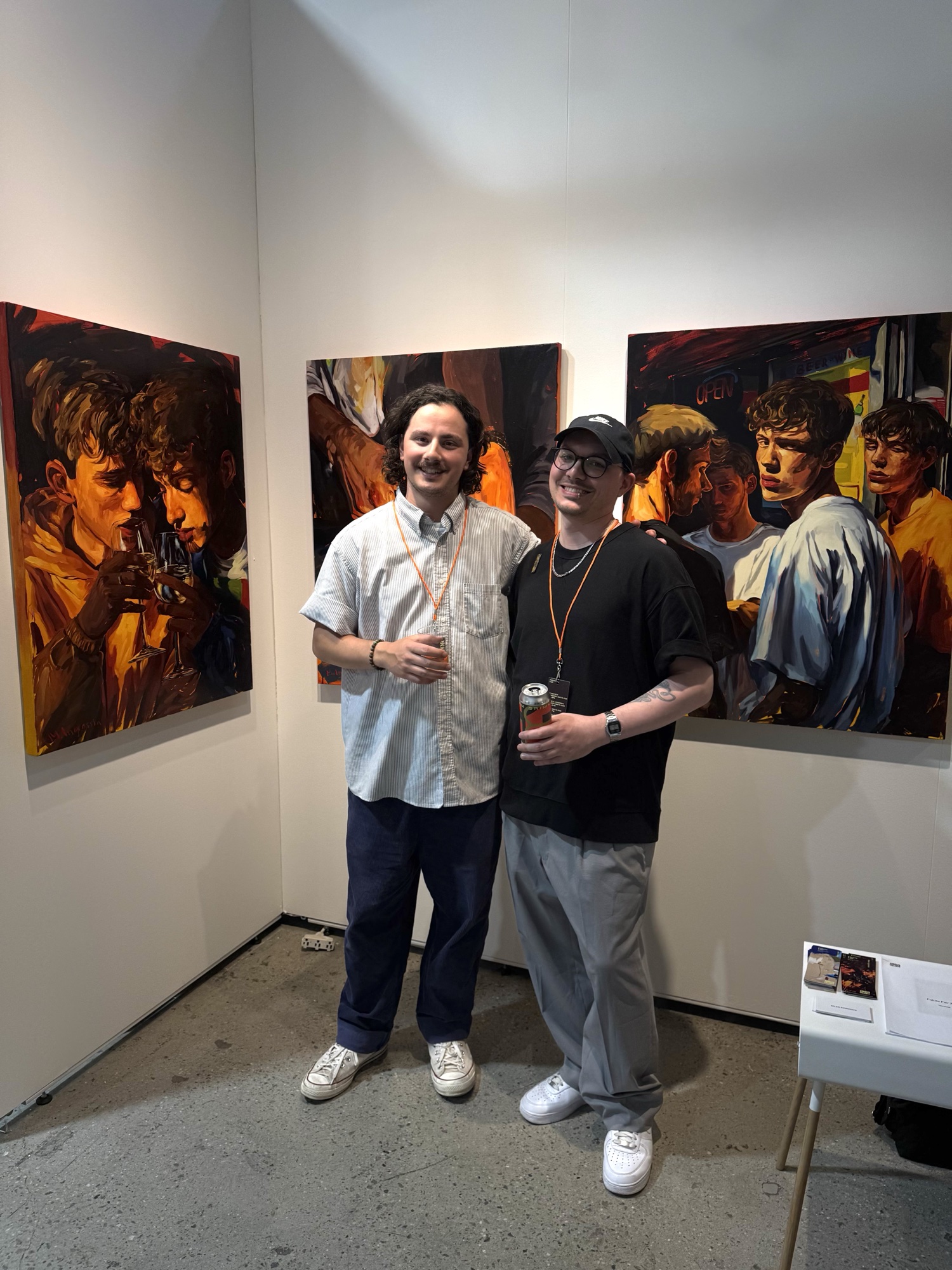 Blake Zigrossi and Miles Ingrassia at Future Fair