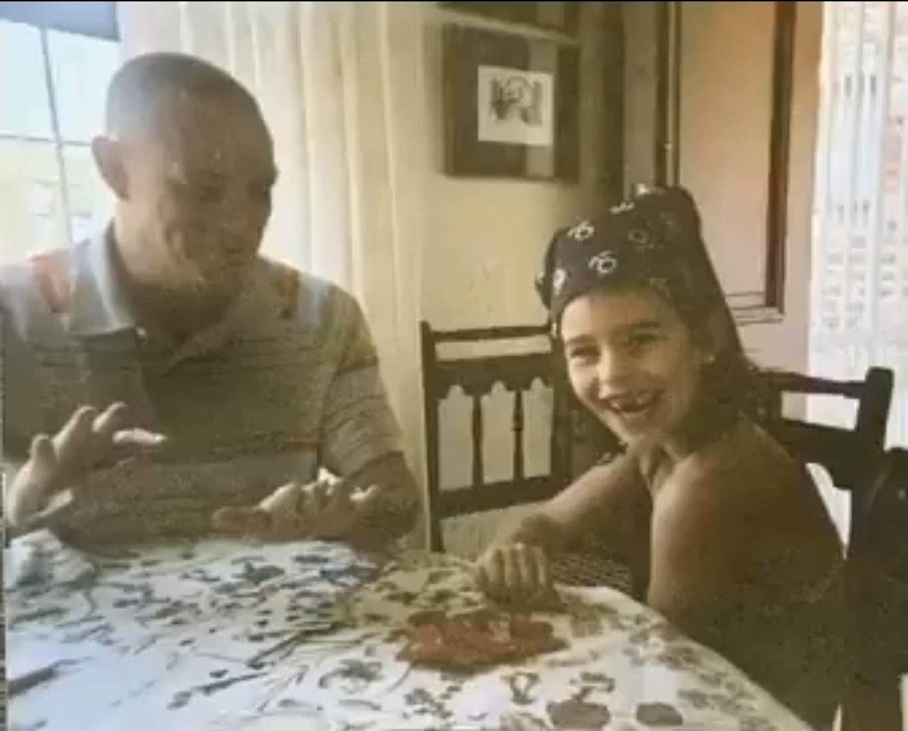 Emmette Lewis as a child