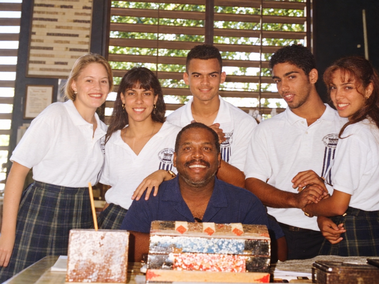 Students at art school in Puerto Rico