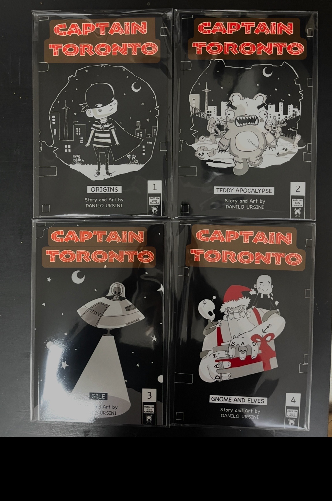 Covers “captain Toronto”