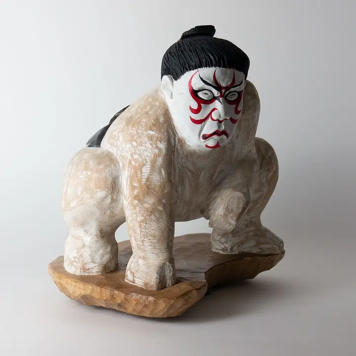 Kabuki-Sumo Wrestler