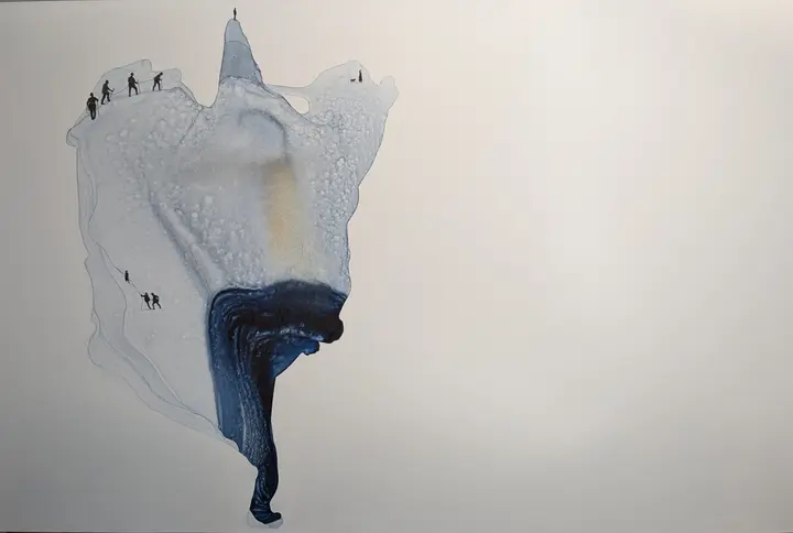 the glacier