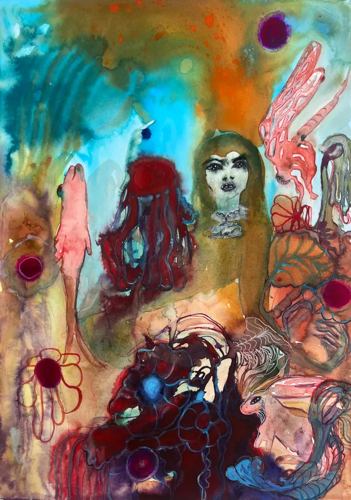 Wear my body like an octopus. Lanky. Pooling.