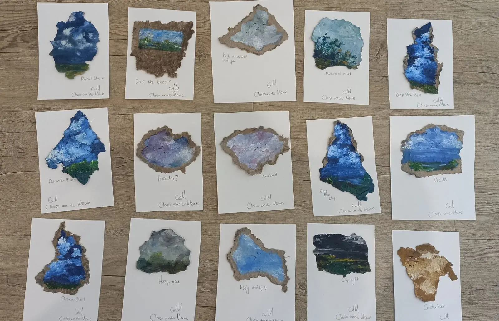 Mini emotional support landscapes