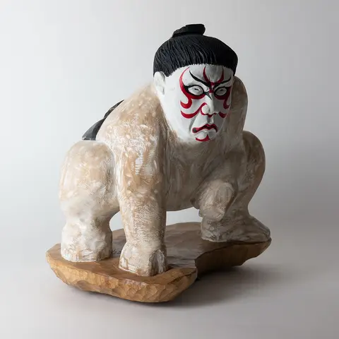 Kabuki-Sumo Wrestler