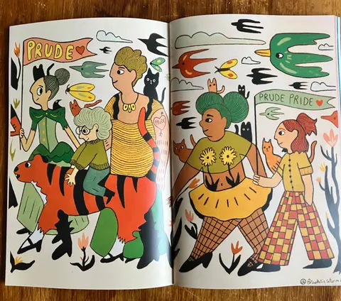 Pride mag spread
