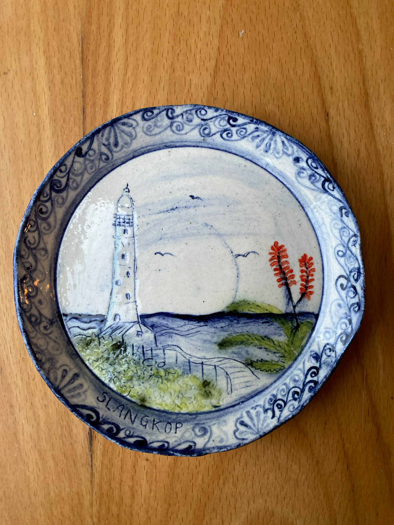 Small Slangkop Lighthouse plate