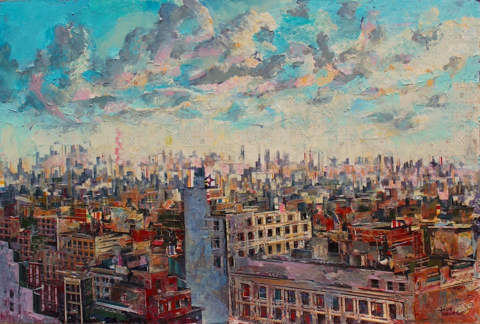 "The Observer's Zenith" 24" x 36"