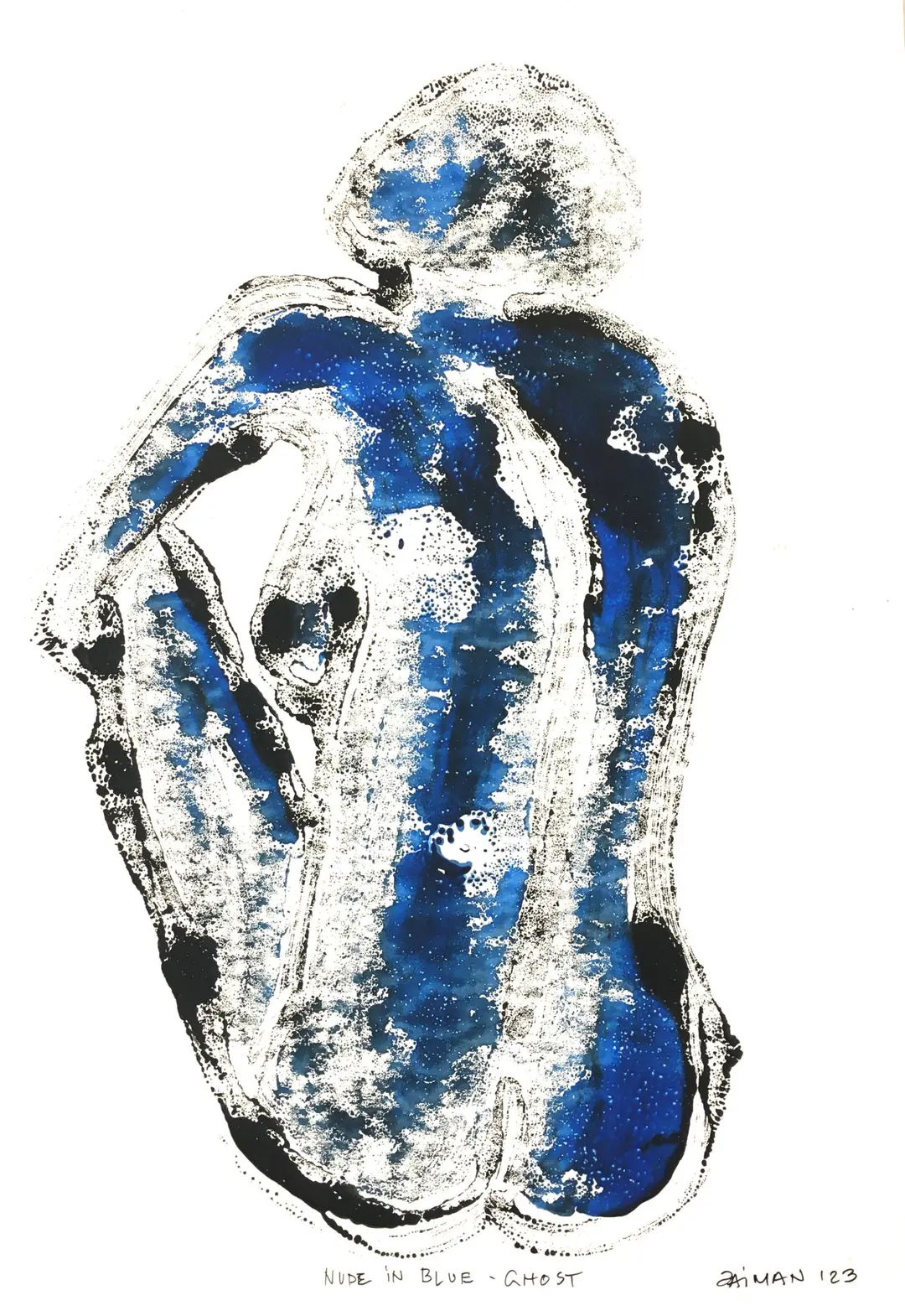 Blue Nude ghost