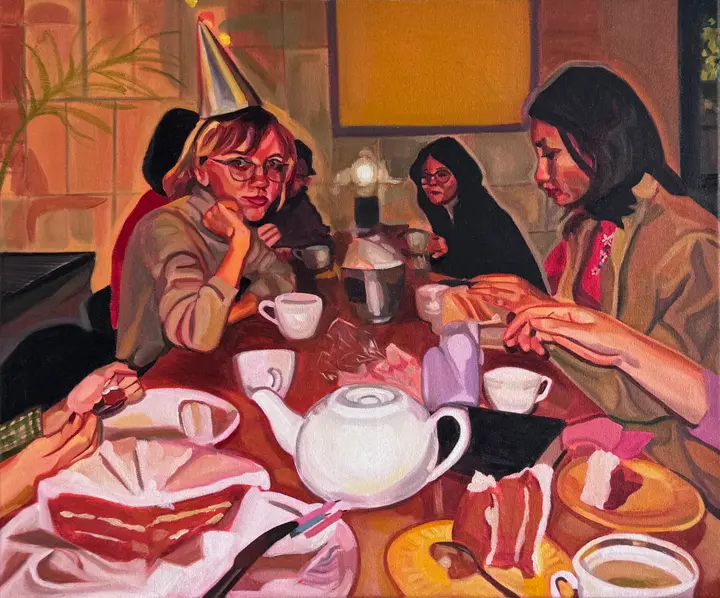 Amina’s tea party