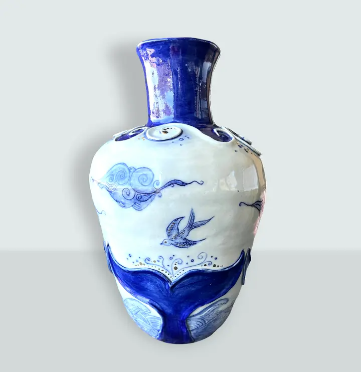 Whale Song Vase