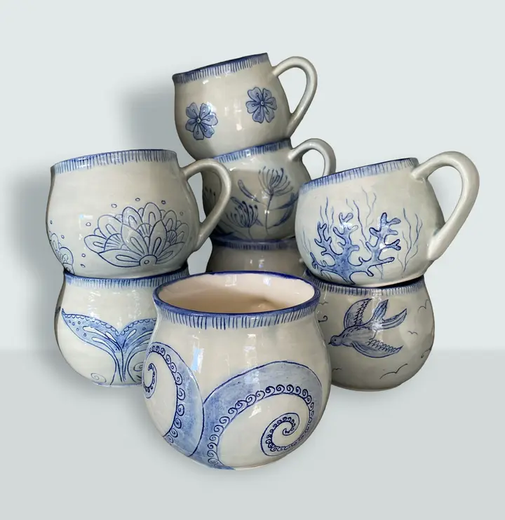 Ocean mugs