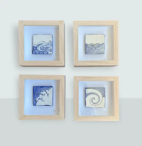 Individual Mini Ocean Tiles