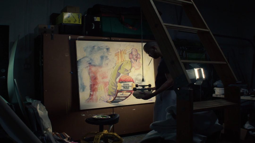 "Flatground" Painting Process